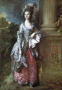 Thomas Gainsborough The Honourable mas graham mars Graham was one of the many society beauties Gainsborough painted in order to make a living Spain oil painting artist